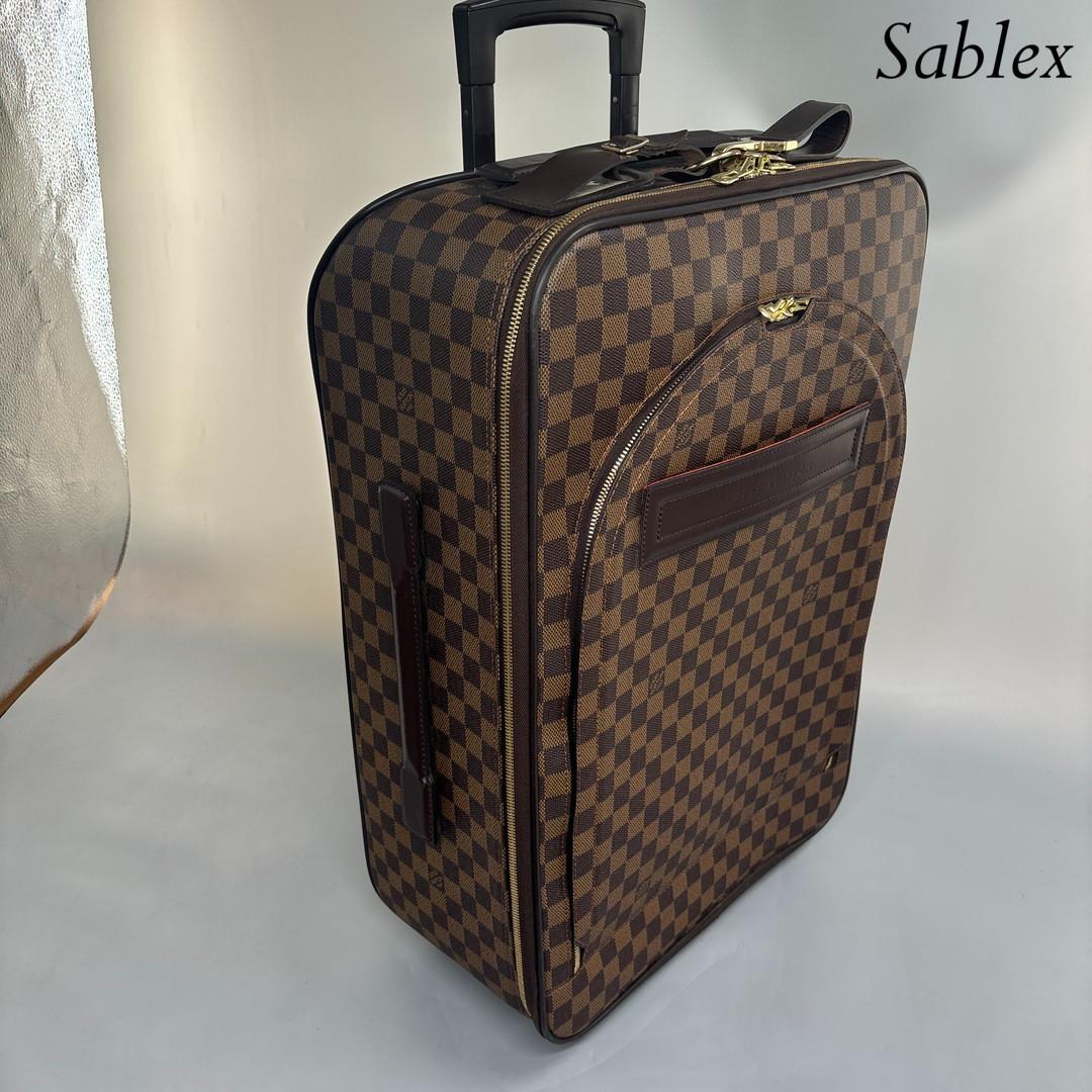 【極美品】ルイヴィトン■ダミエ ペガス 55 N23294 レザー スーツケース
