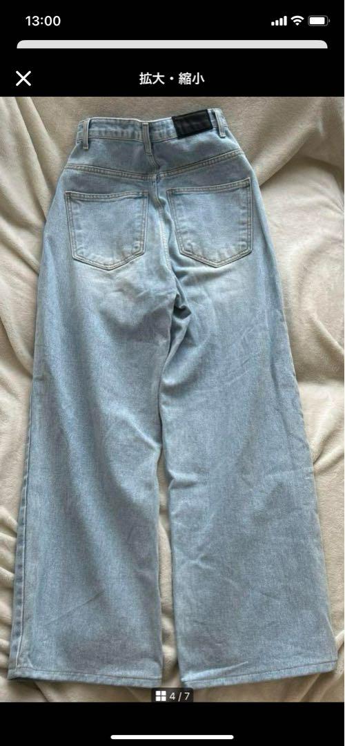 専用出品中　 ナエのWide Loose Jeans ライトブルー　nae