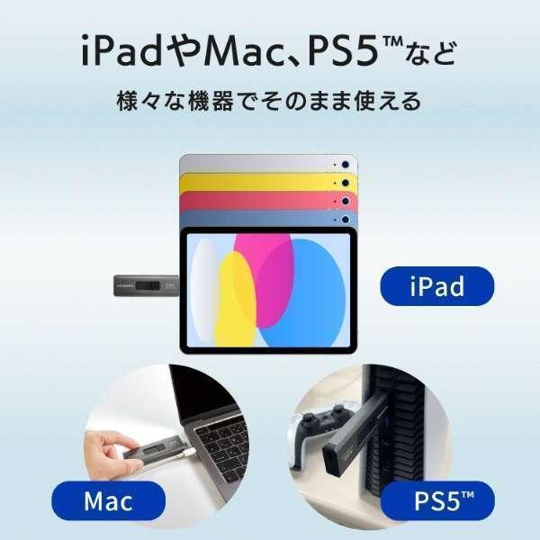 IO DATA SSPE-USC2B スティックSSD 2TB 新品□IO DATA SSPE-USC2B 外付けSSD スティック型 2TB