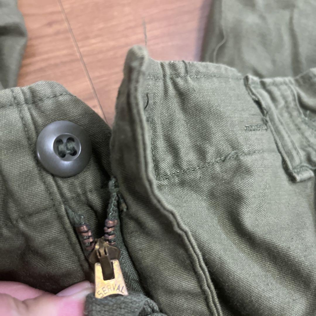 70s 米軍 実物 M65フィールドパンツ ④ LARGE REGULAR 画像12