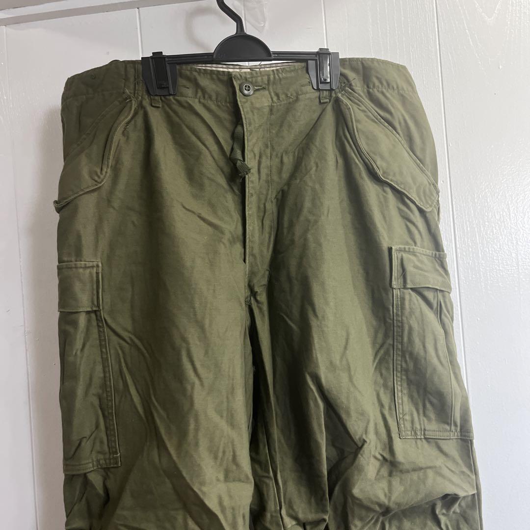 70s 米軍 実物 M65フィールドパンツ ④ LARGE REGULAR 画像2