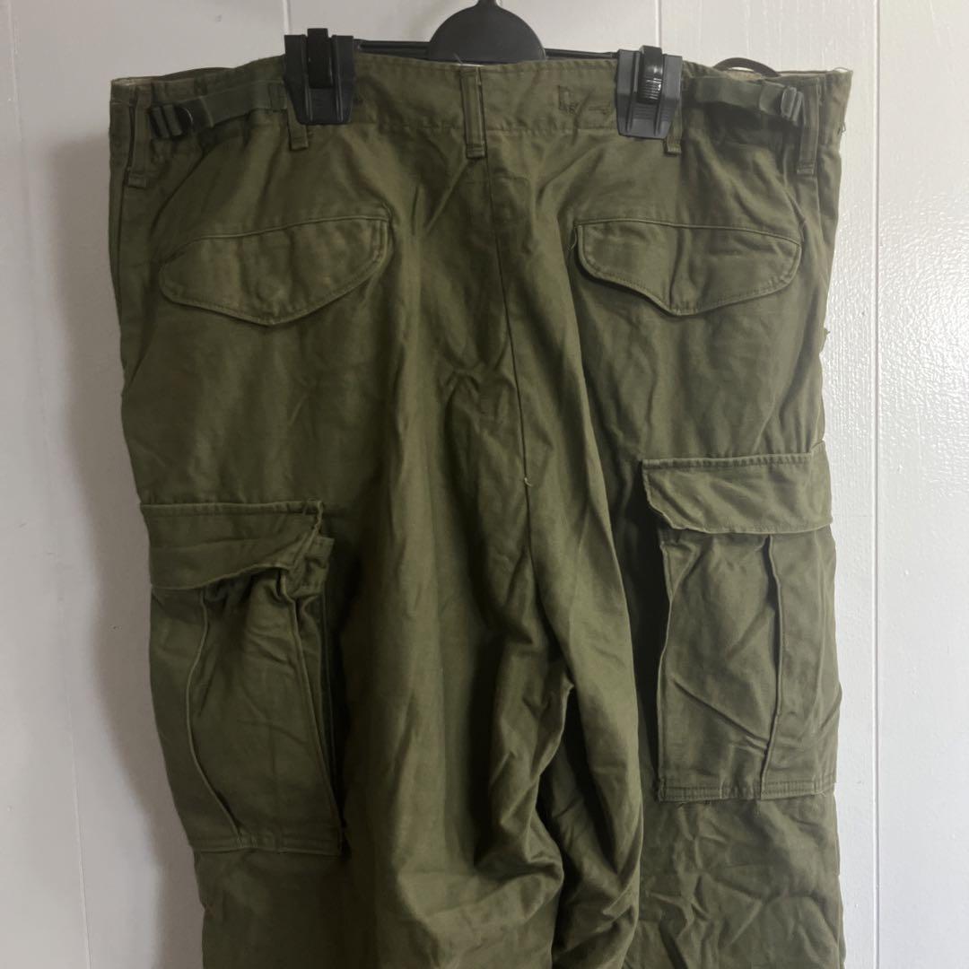 70s 米軍 実物 M65フィールドパンツ ④ LARGE REGULAR 画像5