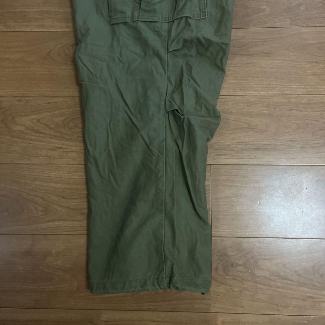 70s 米軍 実物 M65フィールドパンツ ④ LARGE REGULAR 画像9