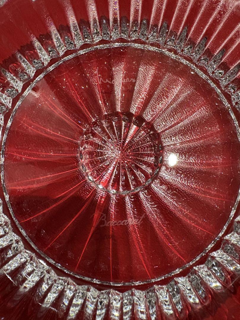 新品・未使用　Baccarat バカラ　ミルニュイ　クリスタルガラス　灰皿 新品・未使用 Baccarat バカラ ミルニュイ クリスタルガラス