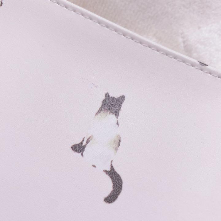 MORE付録】ジェラートピケ ポーチ 猫 - メルカリ