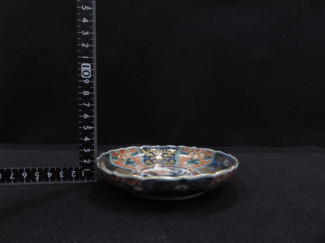 ◆お値段交渉大歓迎◆明治期伊万里 赤絵龍図小皿 (B450-5) ◆お値段交渉大歓迎◆明治期伊万里 赤絵龍図小皿 (B450-5)