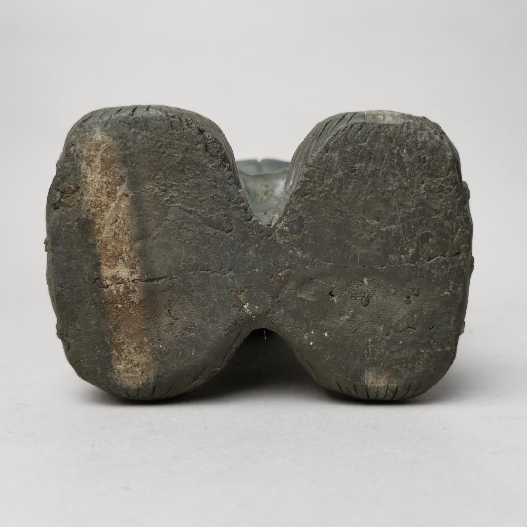 大黒天 鬼瓦 瓦 人形 七福神 恵比寿 大黒 骨董 古道具 時代物 アンティーク 彫刻/オブジェクト 