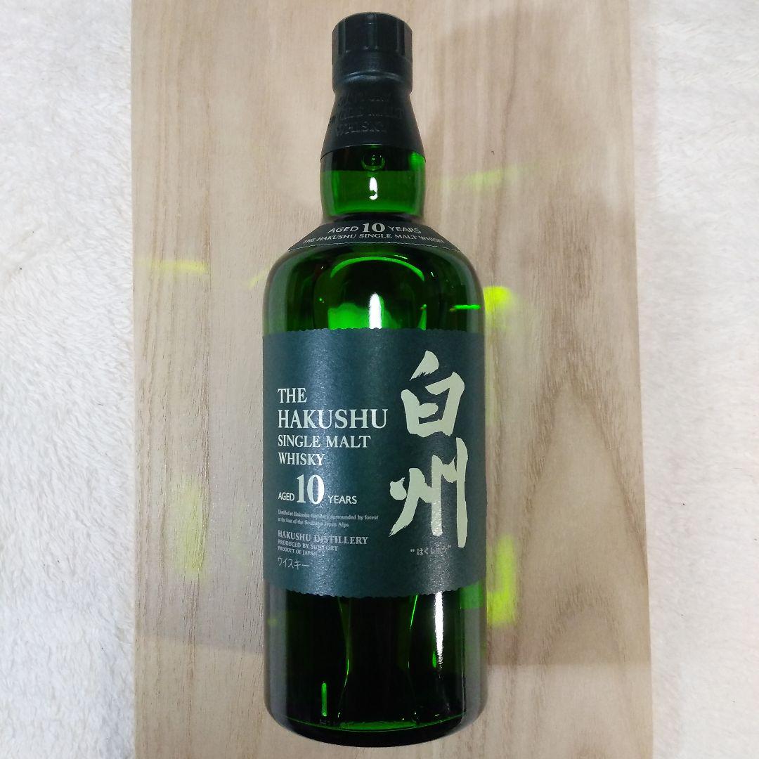 白州 10年　700ml　40%　サントリー シングルモルト ウイスキー