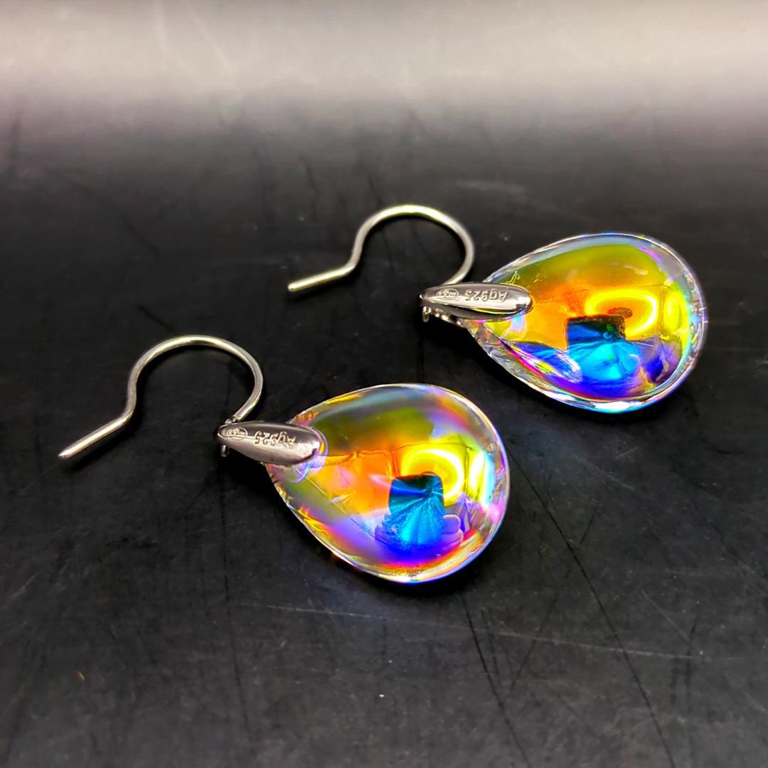 Baccarat - バカラ プシデリック ピアス イリゼクリア 虹色