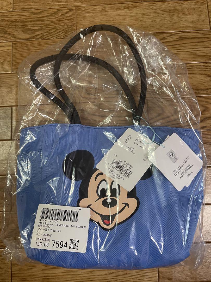 撥水】Disney / REVERSIBLE TOTE BAGミッキー - メルカリ