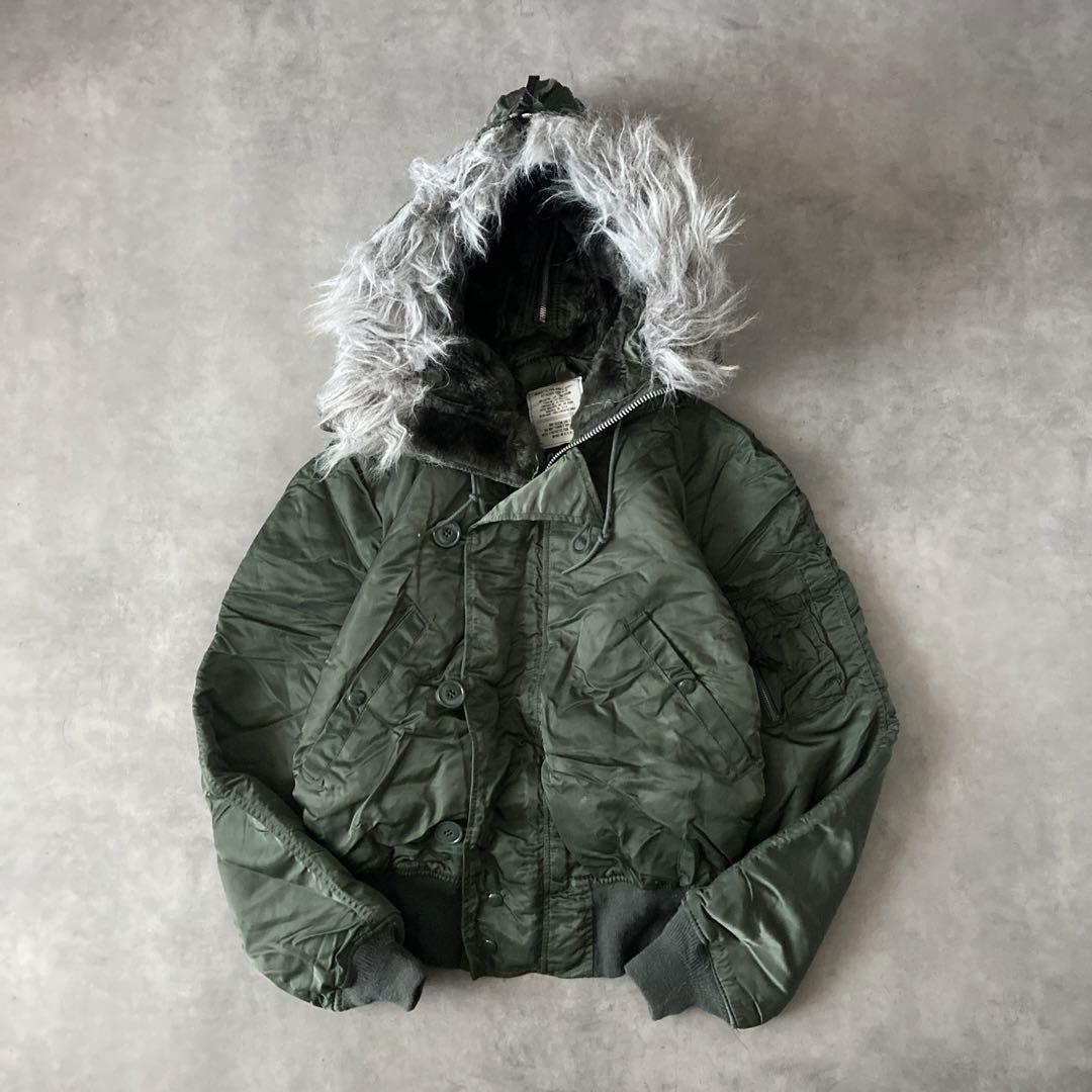 80s ALPHA INDUSTRIES N-2B FLIGHT JACKET