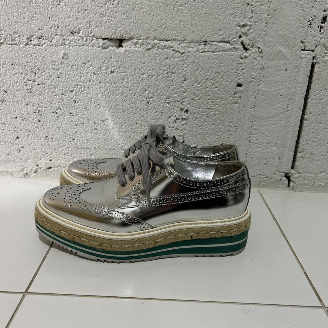 最お値下げ⭐︎PRADA 厚底shoes⭐︎36・1/2size