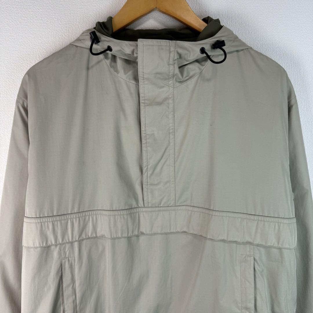 90s アースカラー　ナイロンジャケット　アノラック　テック系　古着　ブルゾン