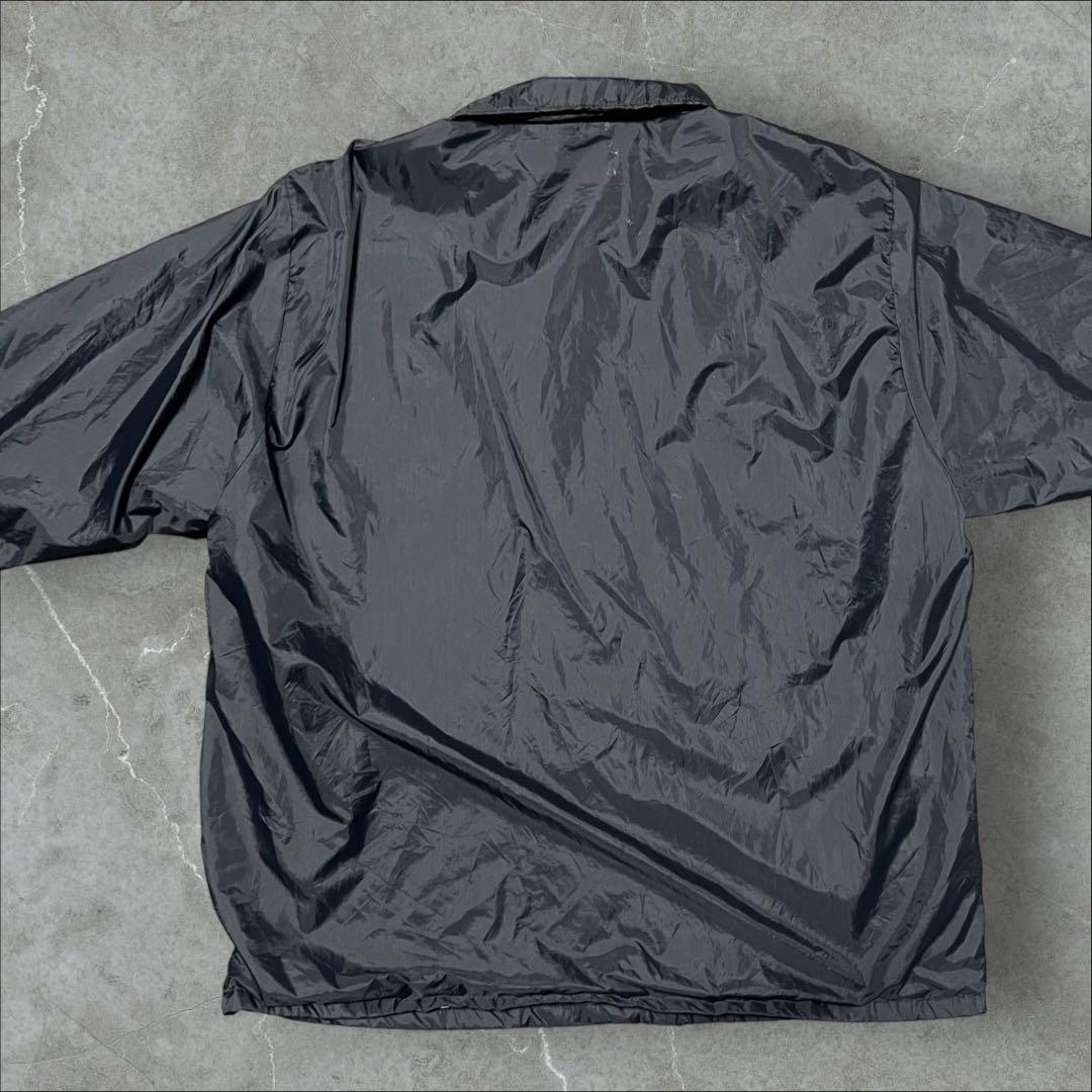 90s HILTON ブロックロゴ ナイロン コーチジャケット USA製 XL