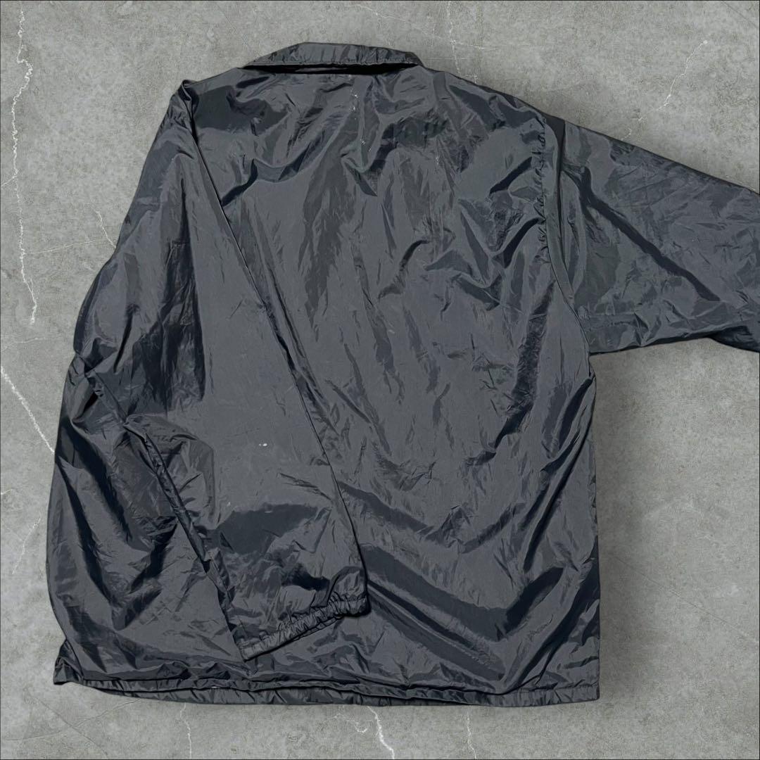 90s HILTON ブロックロゴ ナイロン コーチジャケット USA製 XL
