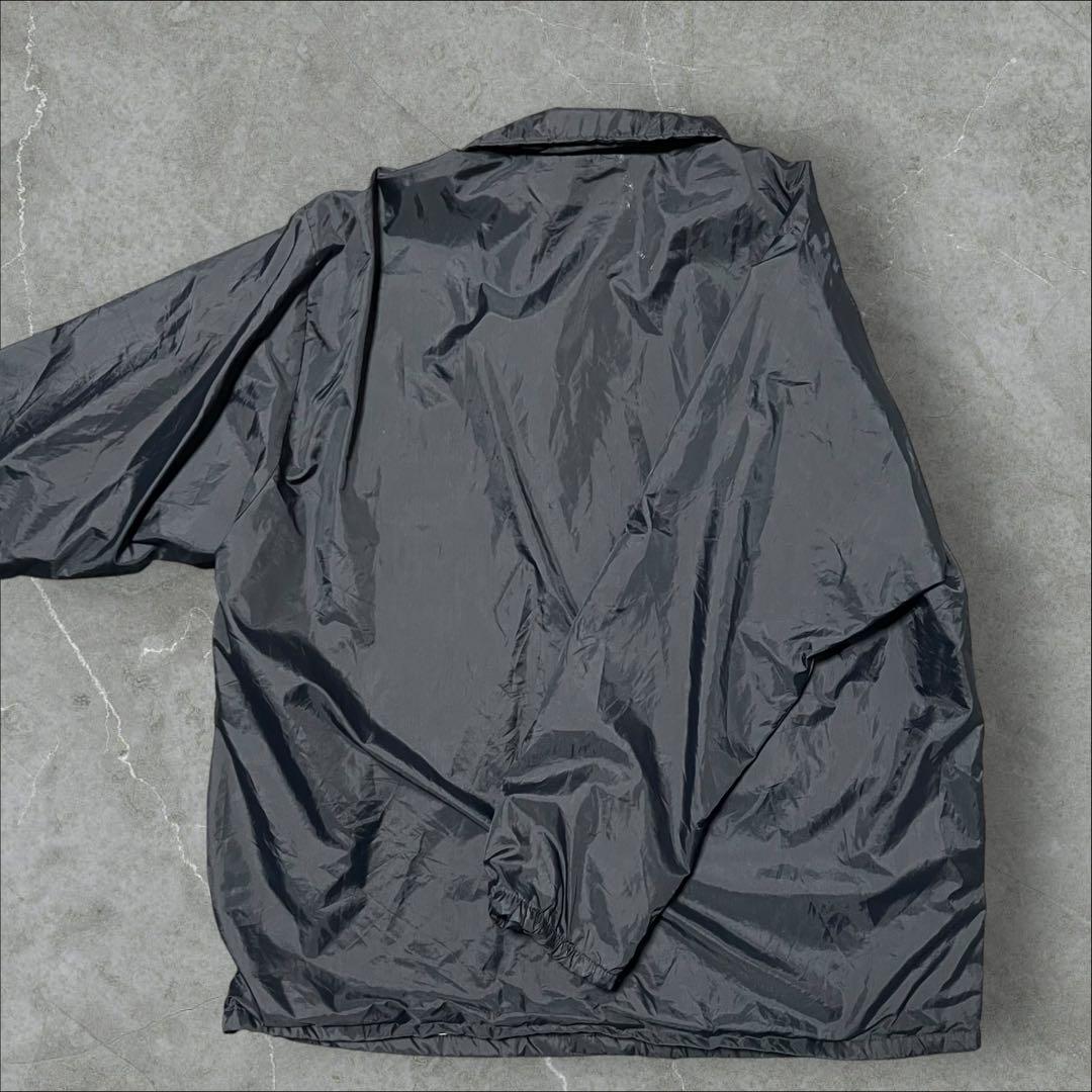 90s HILTON ブロックロゴ ナイロン コーチジャケット USA製 XL