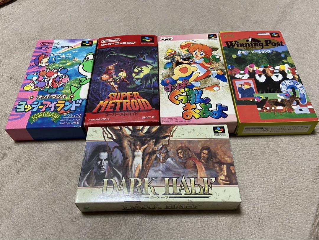 スーパーファミコン ゲーム5本セット