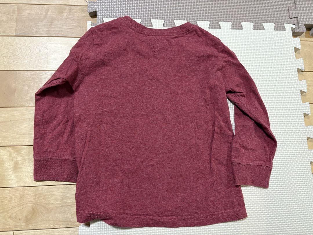 ポロラルフローレン　長袖Tシャツ バーガンディ 3T