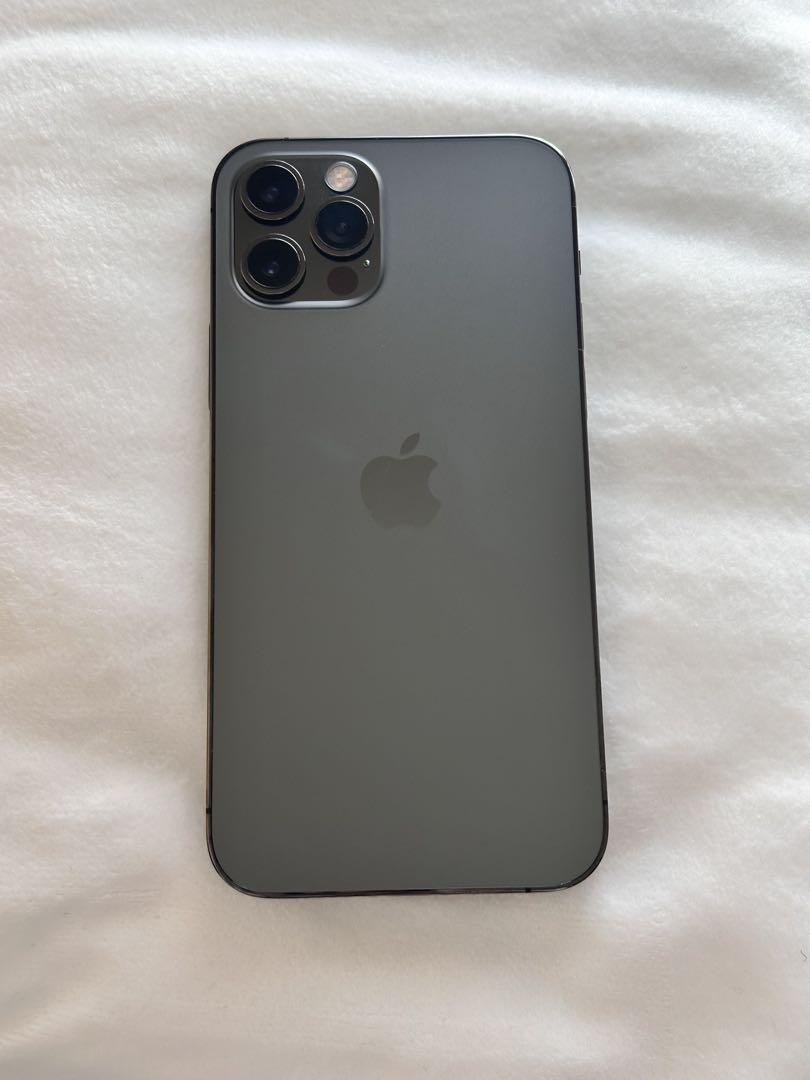 【美品】iPhone 12 Pro グラファイト 本体