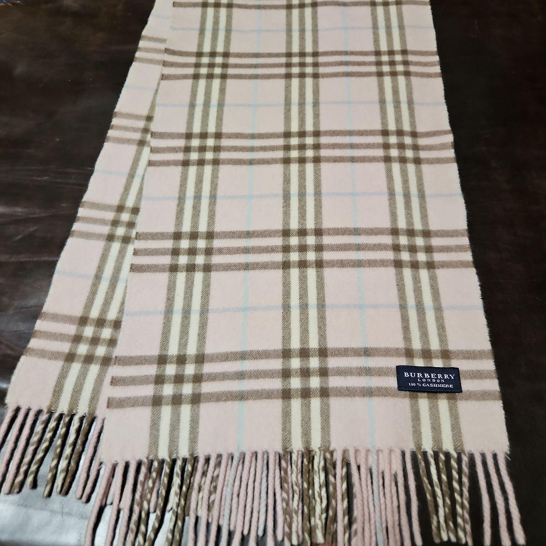 BURBERRY　バーバリー　カシミヤマフラー