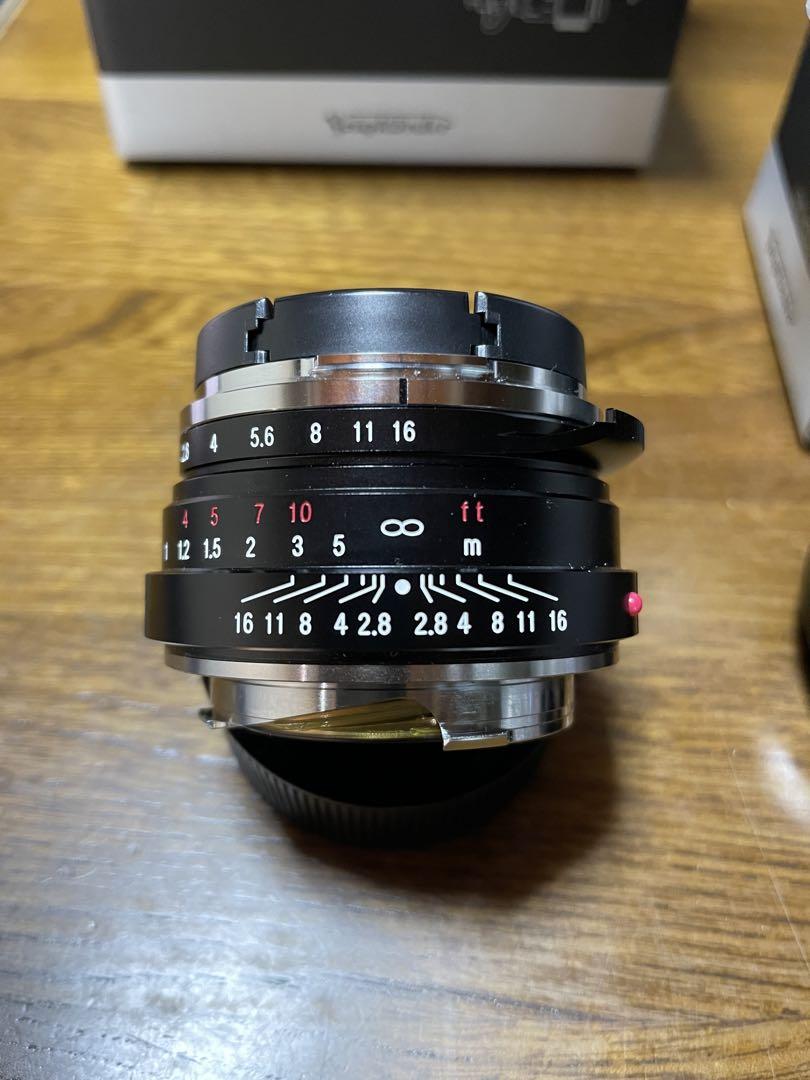 【好評にて期間延長】 Classic NOKTON 40mm 純正レンズフード付 VM SC F1.4 レンズ(単焦点)