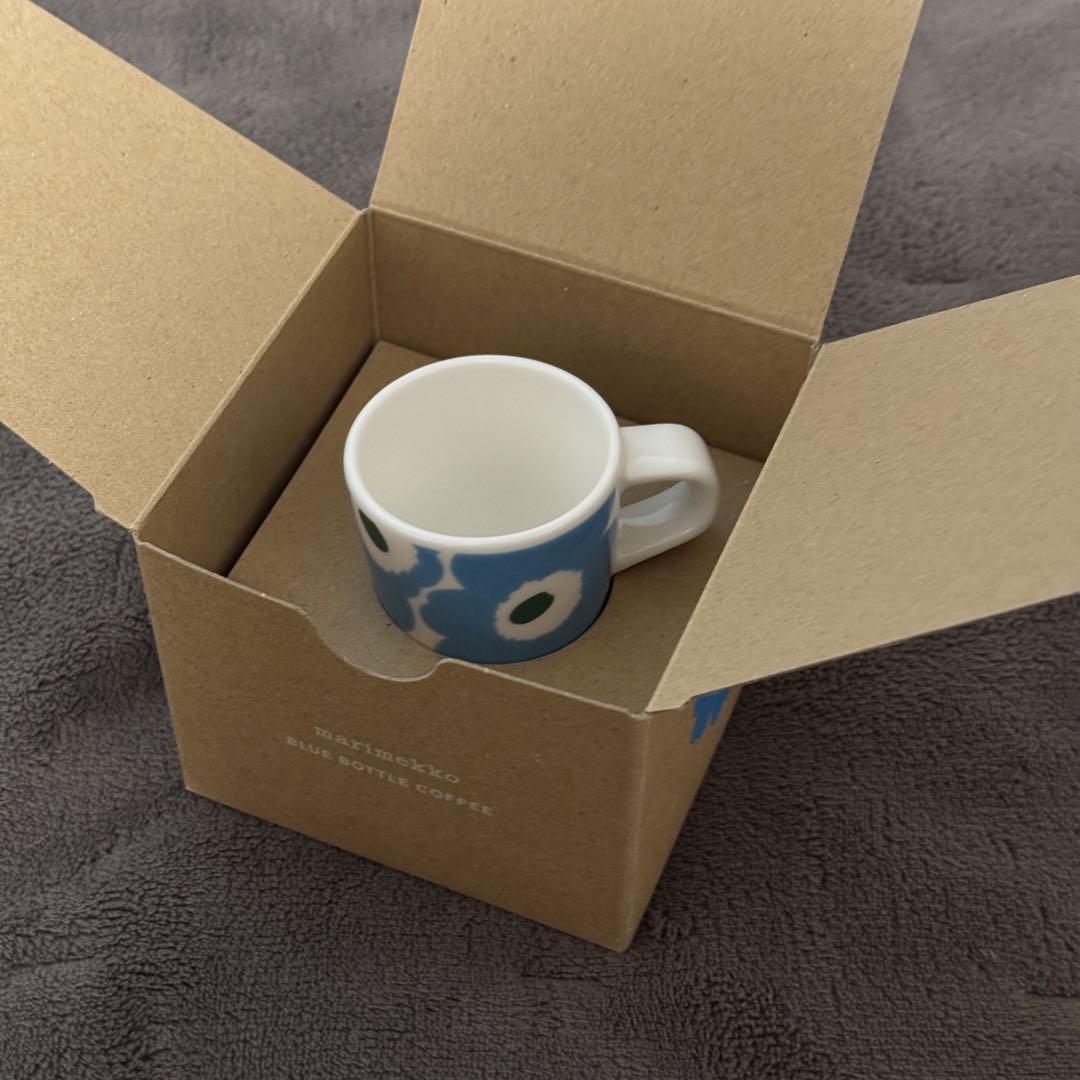 マリメッコ　ブルーボトルコーヒー エスプレッソカップ＆ソーサー