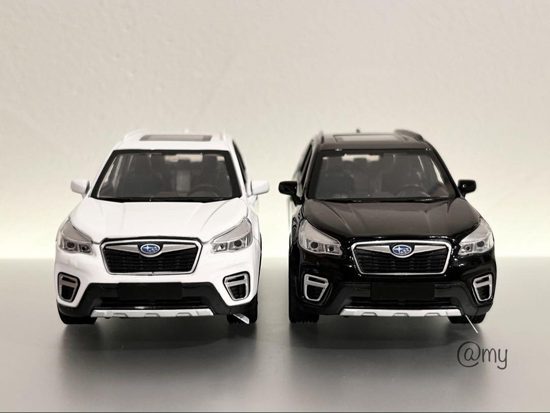 スバル フォレスター 1/30 ミニカー 2台セット