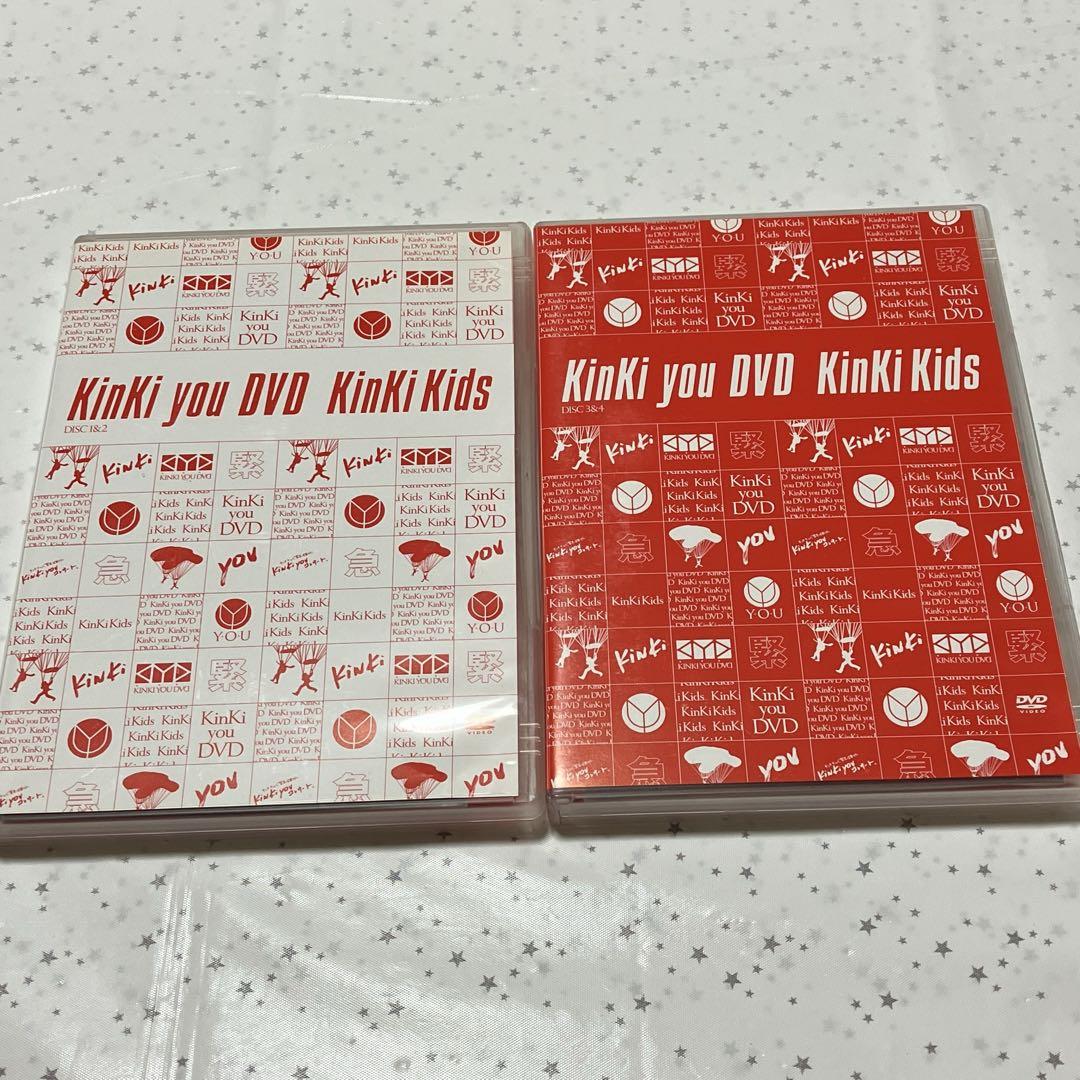 KinKi Kids/KinKi you DVD〈4枚組〉 KinKi Kids DVD 4本セット you初回・通常・J・FAMILY - メルカリ