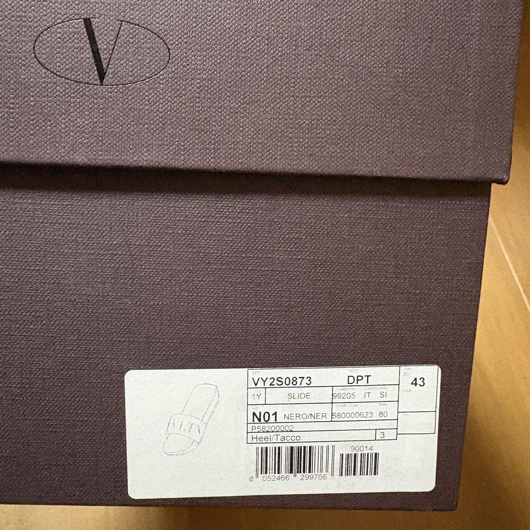 ラバーサンダル valentino