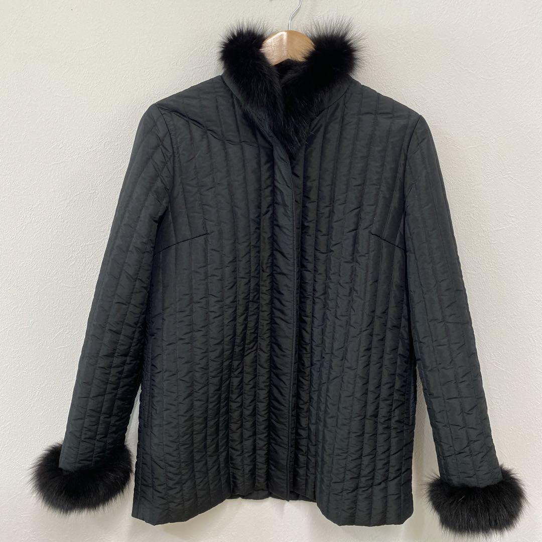 ♦︎新品同様♦︎LANVIN♦︎ランバン♦︎中綿ジャケット♦︎フォックスファー