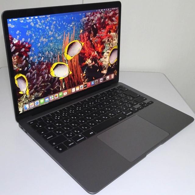 【美品】MacBook Air 2020 M1/8GB/256GB_SPG