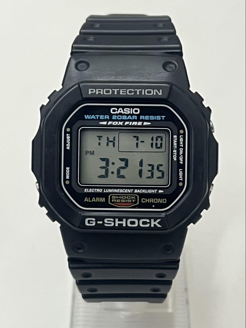 【電池交換済】G-SHOCK スクエアケース ネイビー DW-5600M-2JF 電池交換済】G-SHOCK スクエアケース ネイビー DW-5600M-2JF