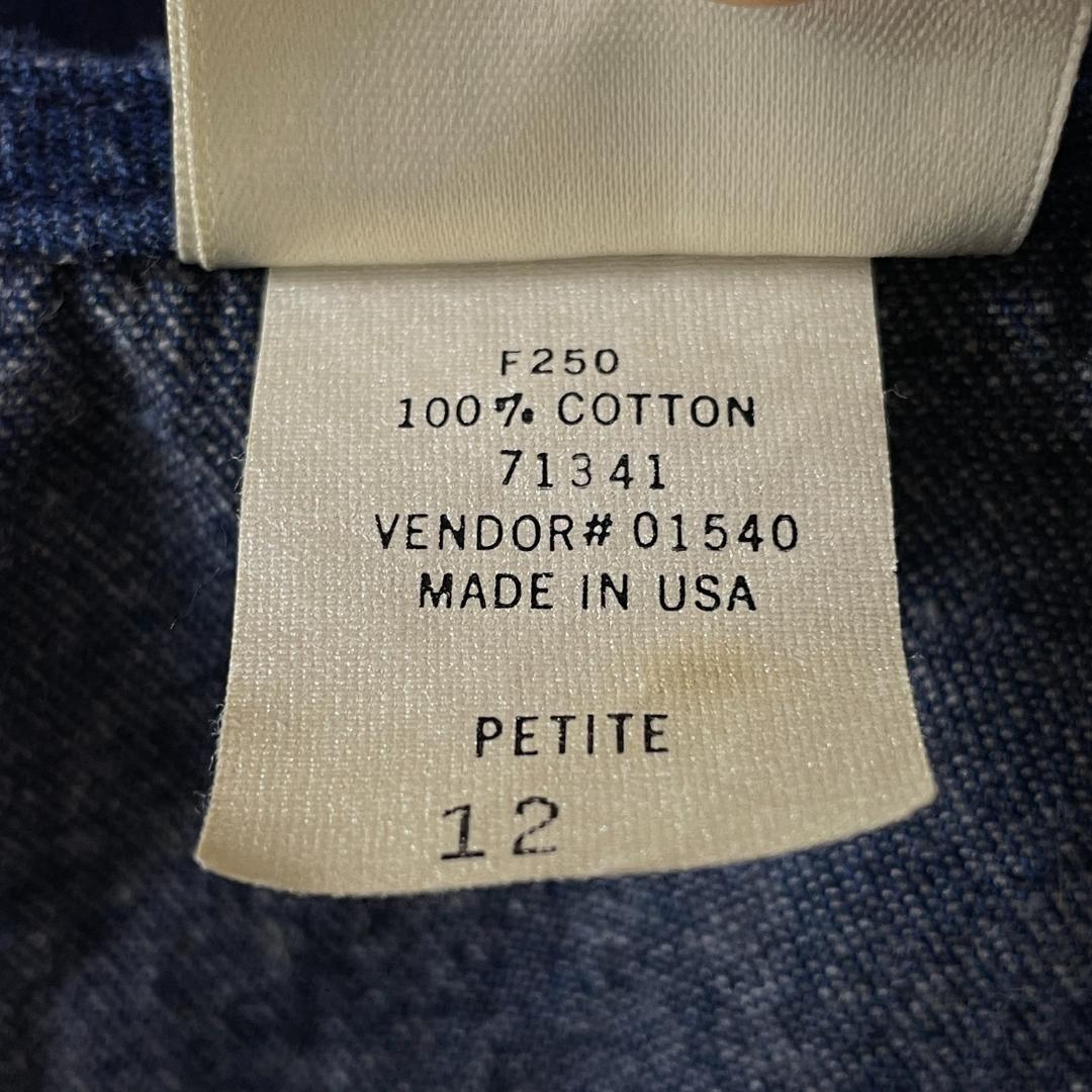L.L.Bean 80's usa製 デニムワンピース ヴィンテージ
