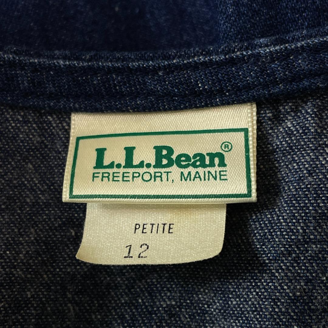 L.L.Bean 80's usa製 デニムワンピース ヴィンテージ