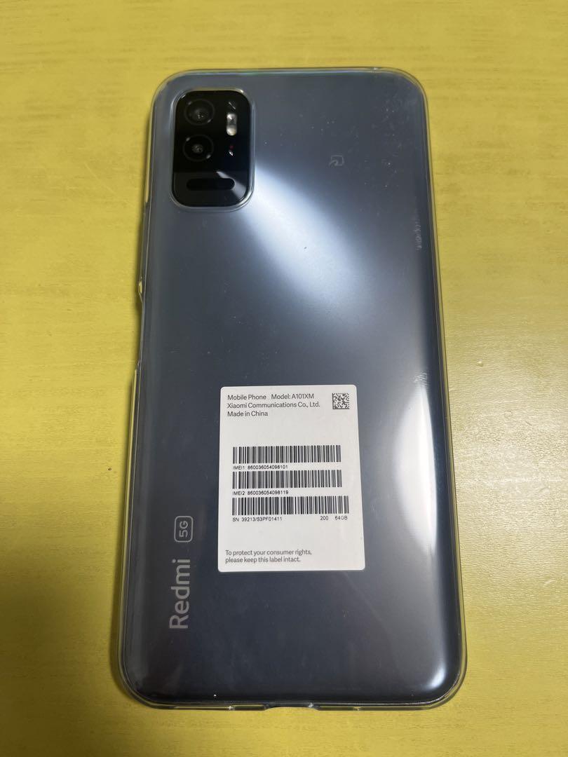Redmi Note 10T アジュールブラック 64GB SIMフリー済