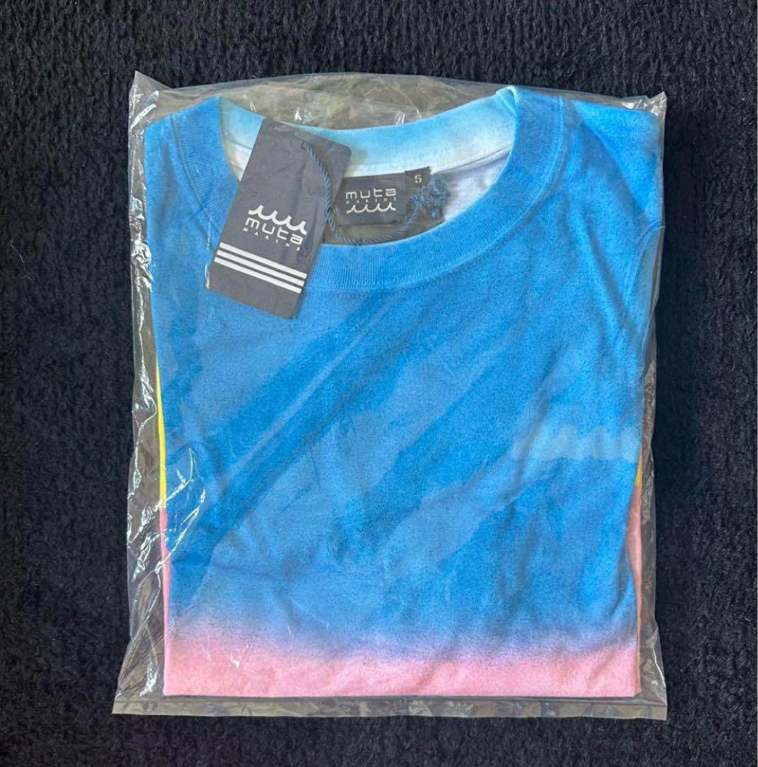 魅力的な価格 muta ムータマリン 新品 MARINE ゴルフ M グラデーションTシャツ メンズウェア