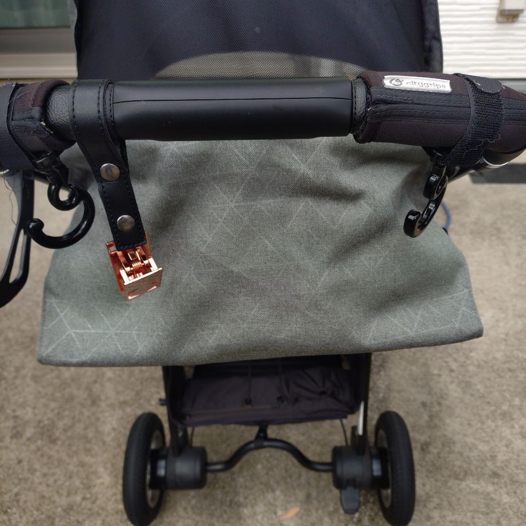 Aprica スムーヴ プレミアム 3輪ベビーカー レザーハンドル