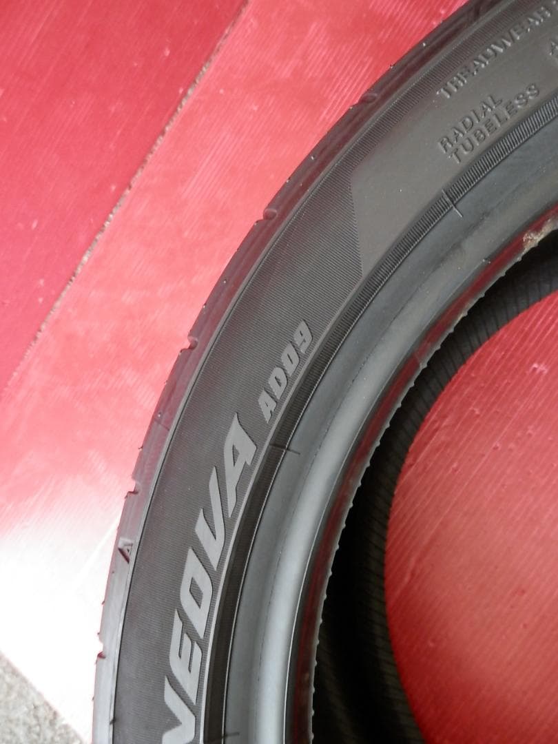 ラベル付新品未使用品ヨコハマアドバンネオバAD09 275/35R19 2本