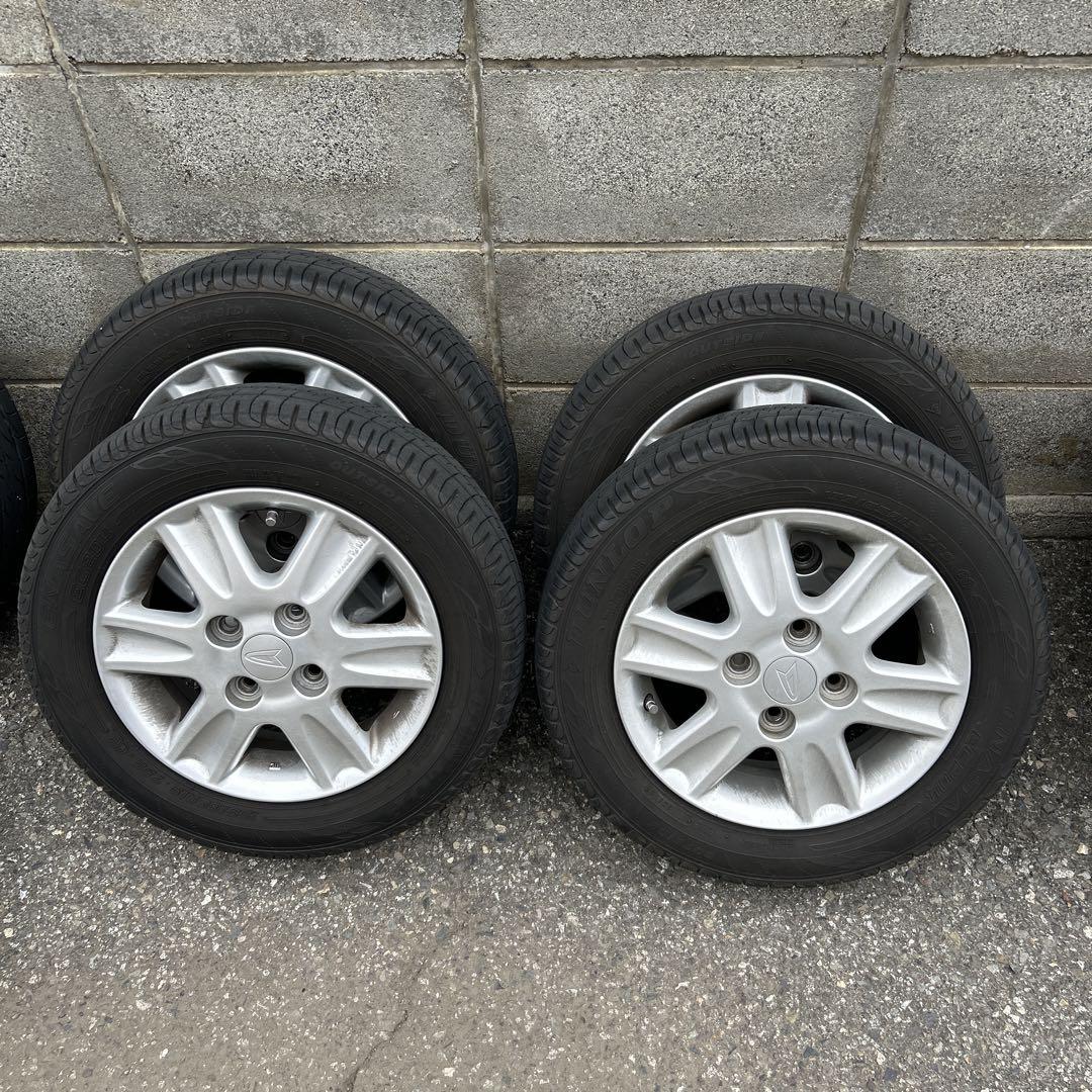 155/65R13 アルミホイールとタイヤ①２本分