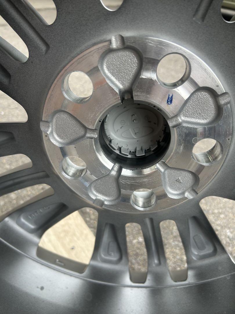 【送料込】新車外し40系新型アルファード　純正アルミ&タイヤ4本　AGH40W