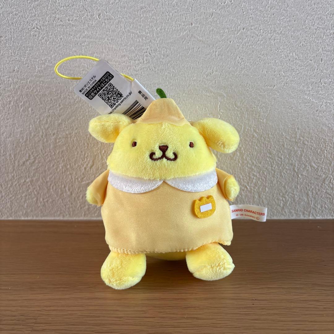 ポムポムプリン ぬいぐるみ キーホルダー マスコット - メルカリ