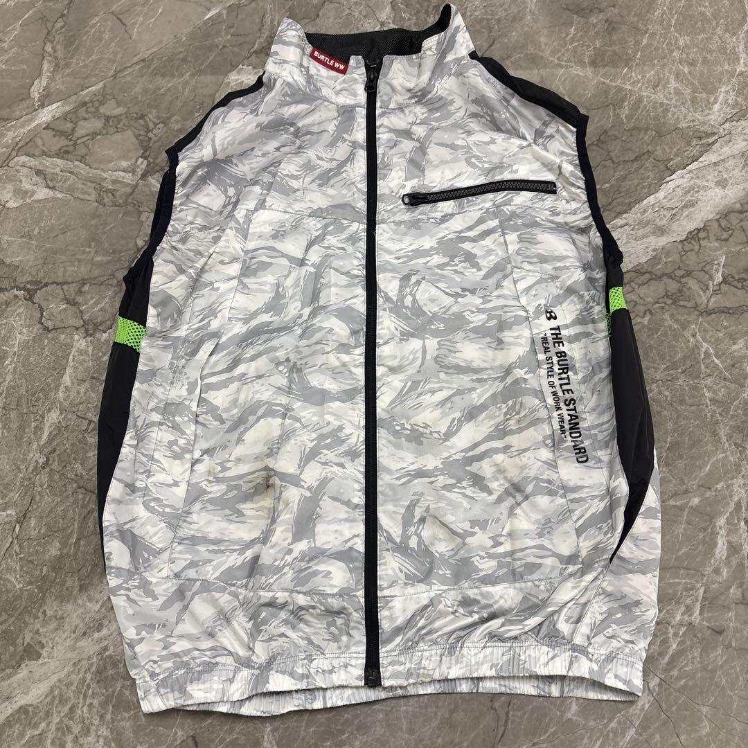 BURTLE 空調服 迷彩柄 冷却機能付き BURTLE 空調服 迷彩柄 冷却機能付き