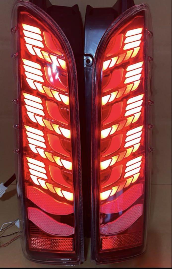 ハイエース　新品　テールランプ　テールライト　新商品　ヘッドライト