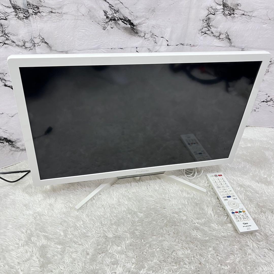 FUNAI FL-24H2010W テレビ リモコン付き