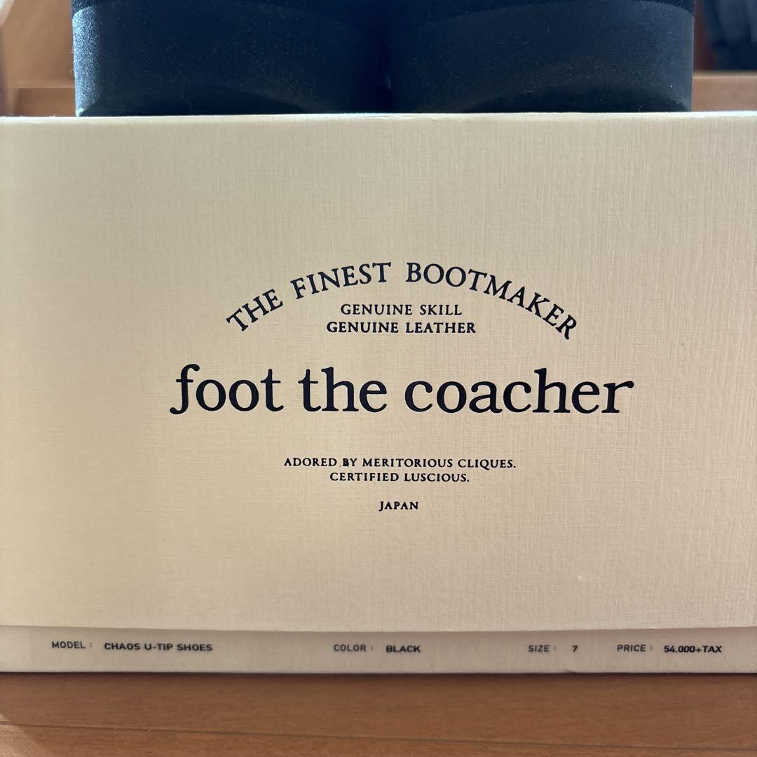 foot the coacher　 CHAOS D-RING SHOES