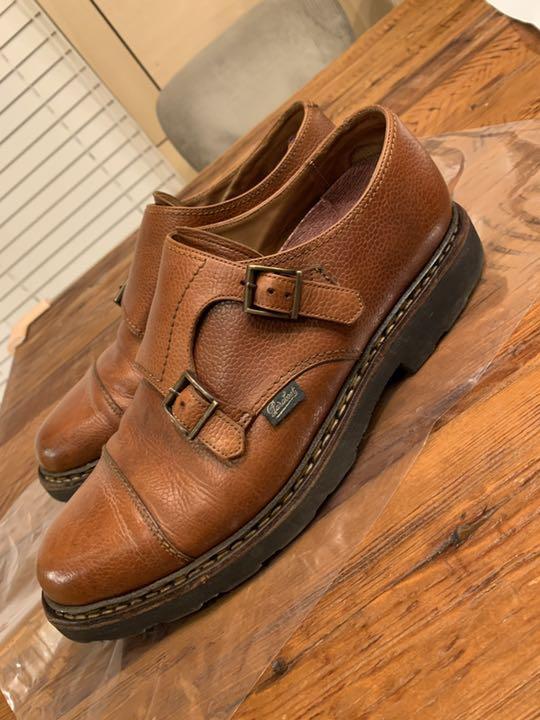 新品未使用 パラブーツ ウィリアム 10.5 コニャック