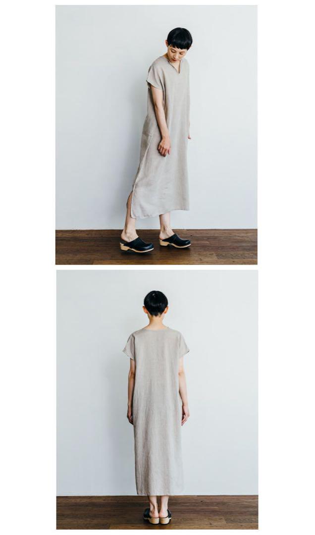 完売♡フォグリネンワーク キナル別注 リリーフレンチスリーブ