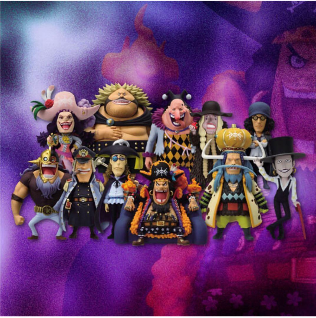 ワンピース ワールドコレクタブルフィギュア PREMIUM-黒ひげ海賊団-BANDAI