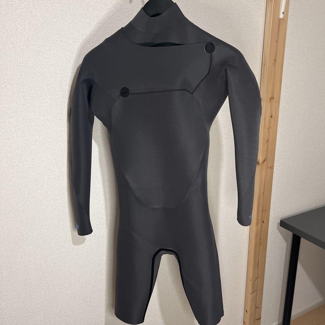 patagonia ブラック ロングスプリングウェットスーツ 2mm Ｓサイズ