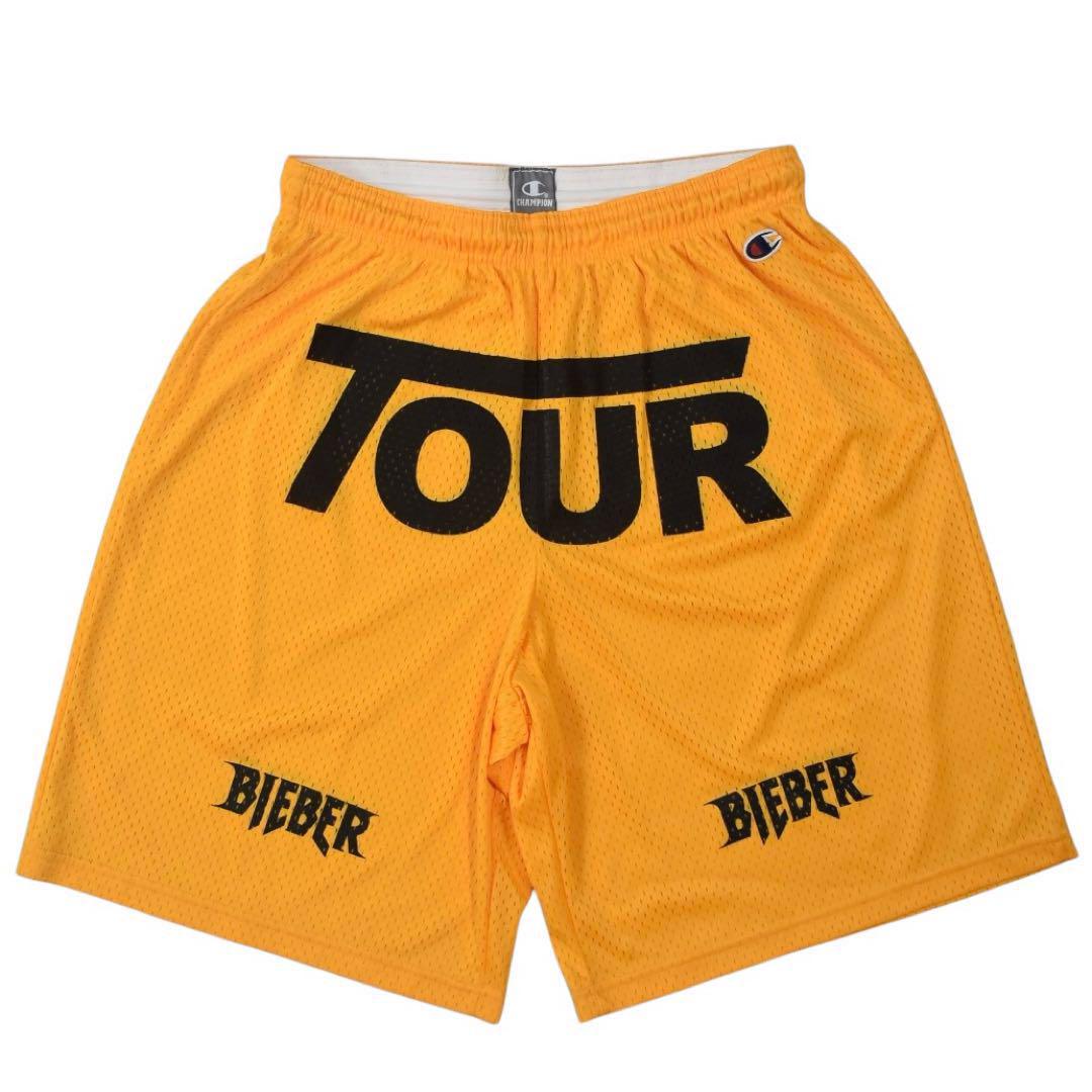ジャスティンビーバー着用 Champion purpose tourShorts